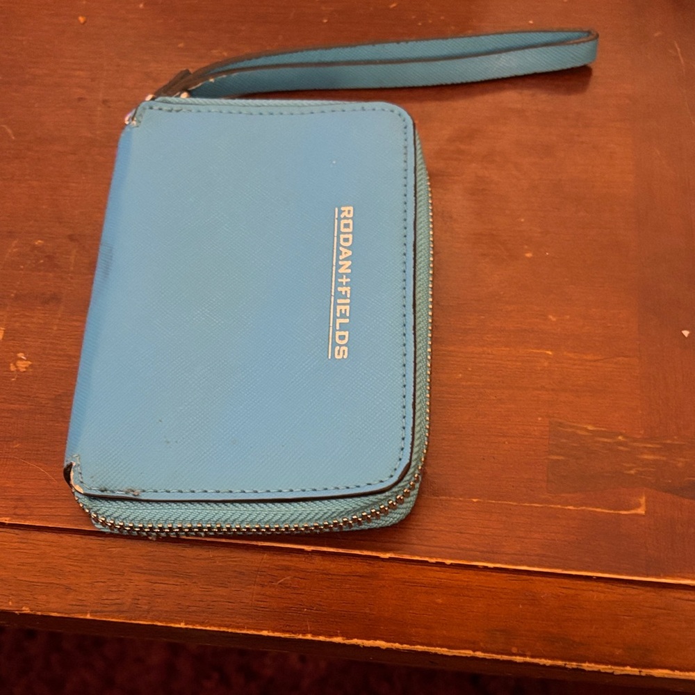 Rodan + Fields Vibrant Blue Wristlet